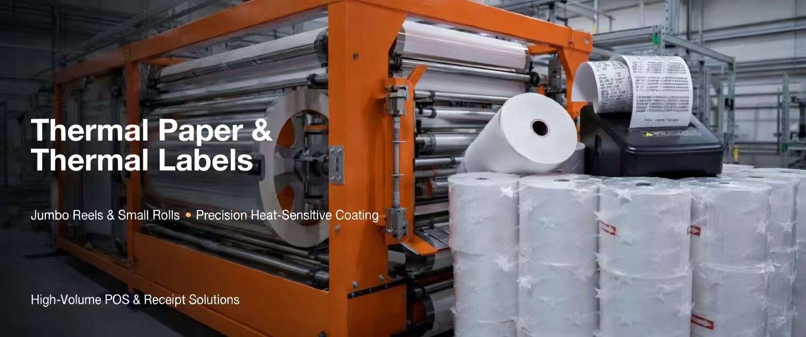 Thermal Paper & Thermal Paper Labels-Manufacturing Line